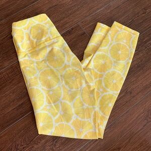 Wild fox lemon print leggings